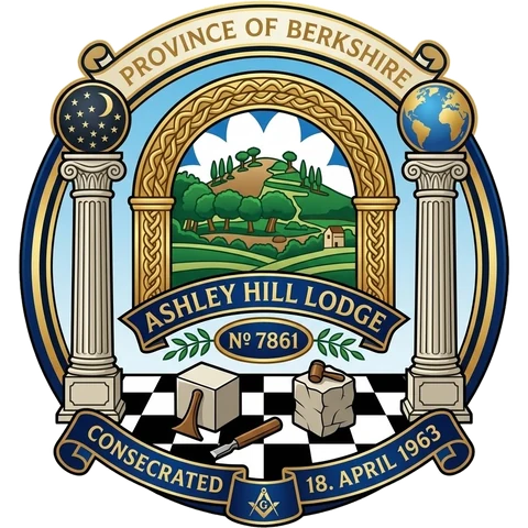 Ashley Hill Lodge No. 7861 badge