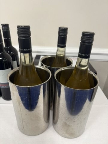 Wine chilling for the festive board